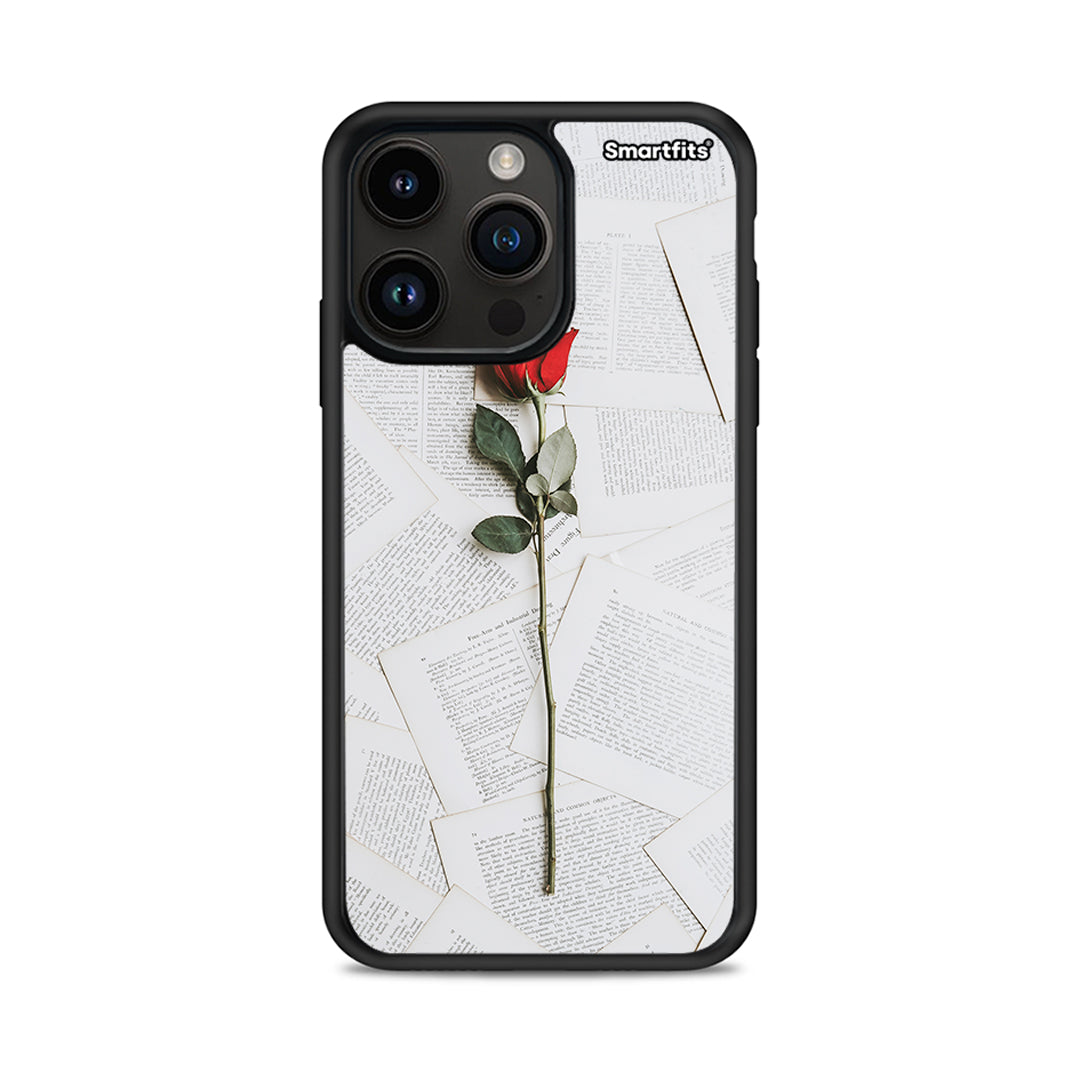 Red Rose - iPhone 15 Pro max case