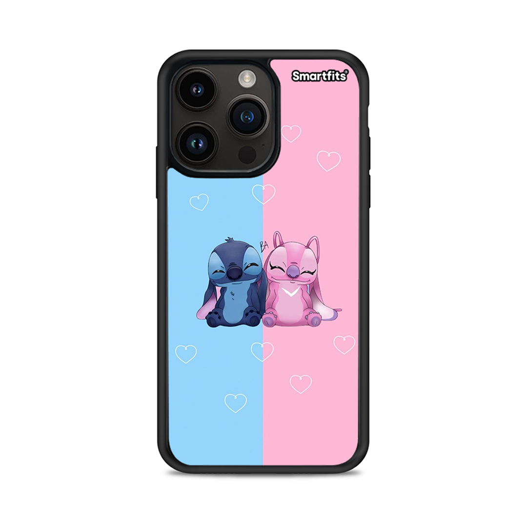 Stitch and Angel - iPhone 15 Pro max case