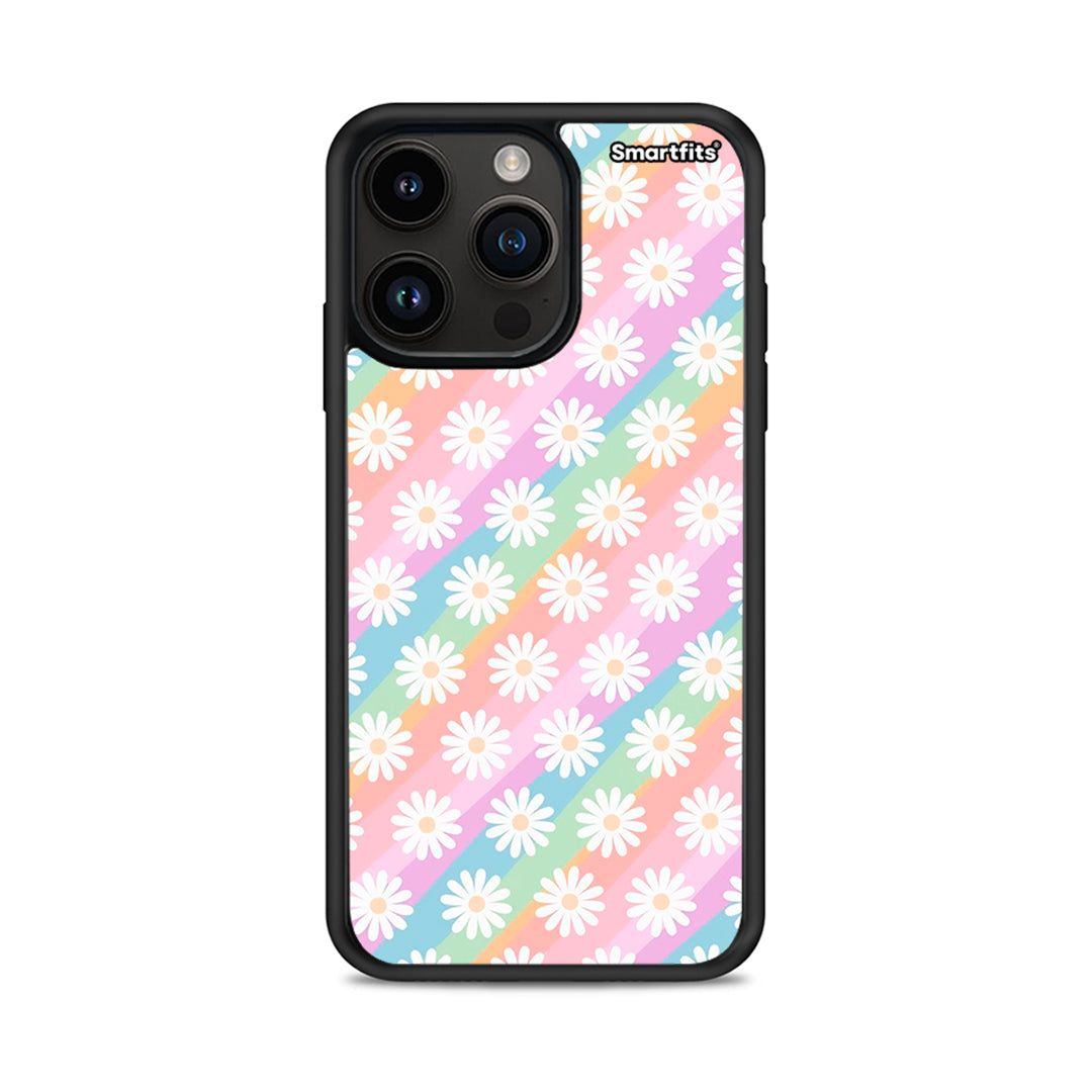 White Daisies - iPhone 15 Pro max case