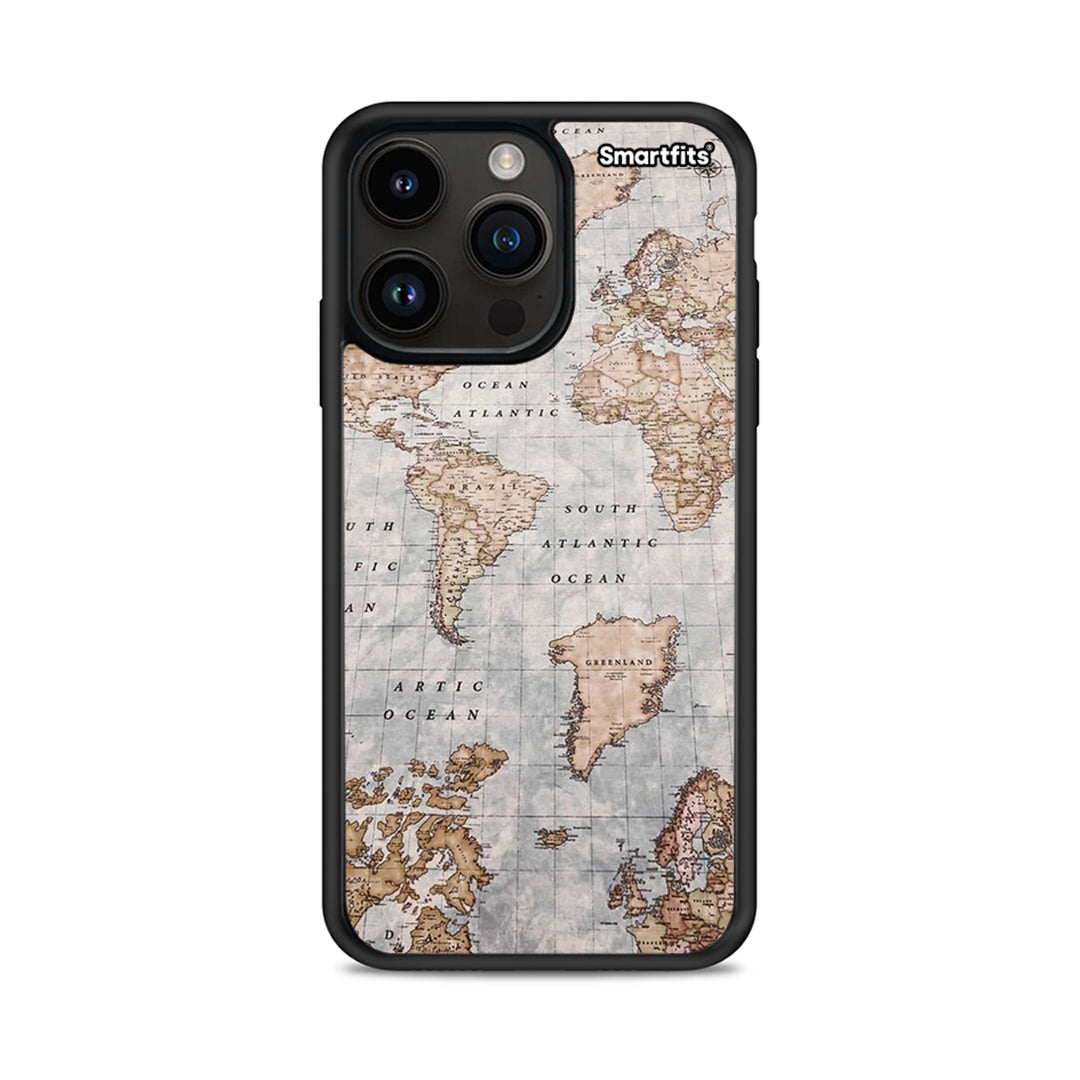 World Map - iPhone 14 Pro max case