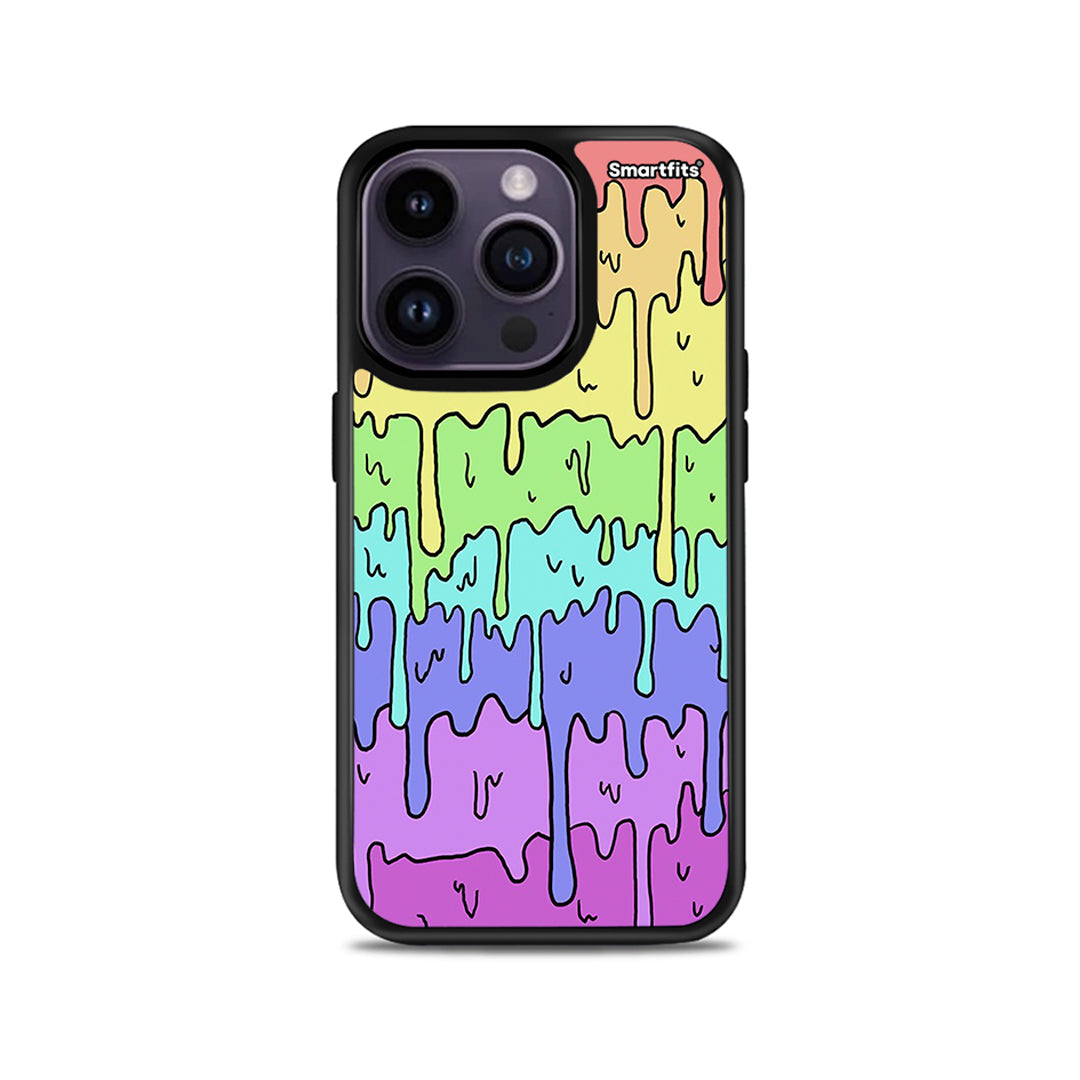 Melting Rainbow - iPhone 14 Pro case