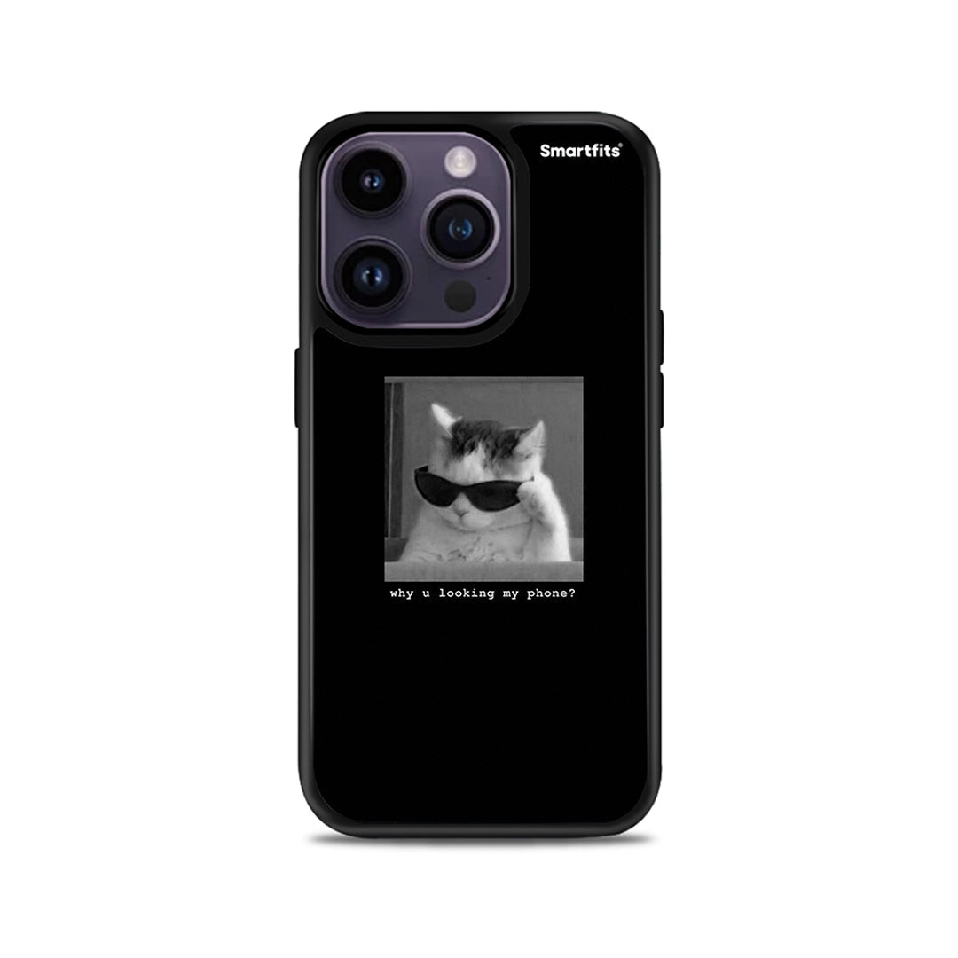 Meme Cat - iPhone 14 Pro case