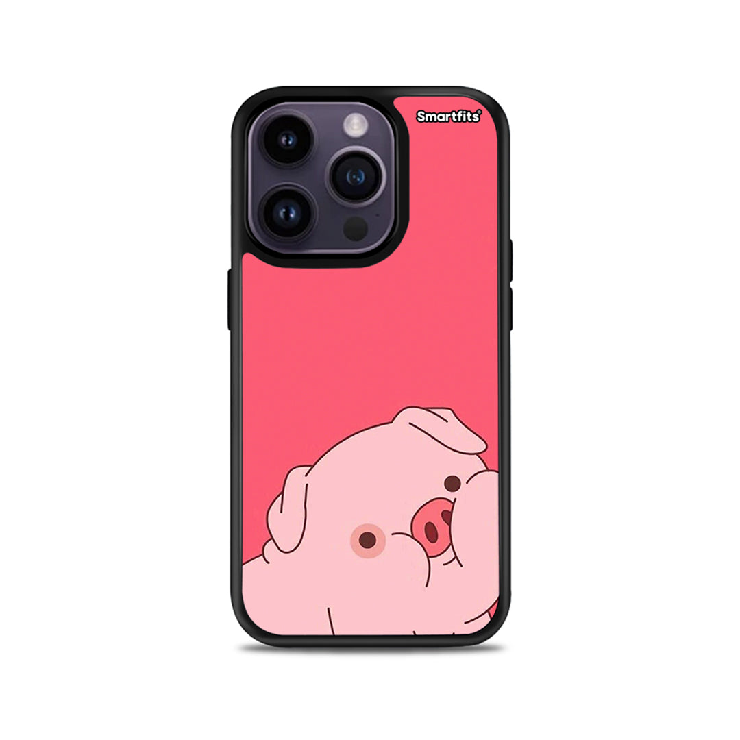 Pig Love 1 - iPhone 14 Pro case