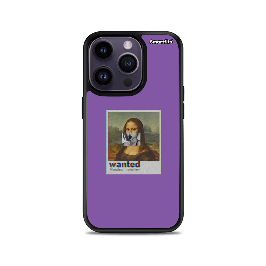 Popart Monalisa - iPhone 14 Pro case