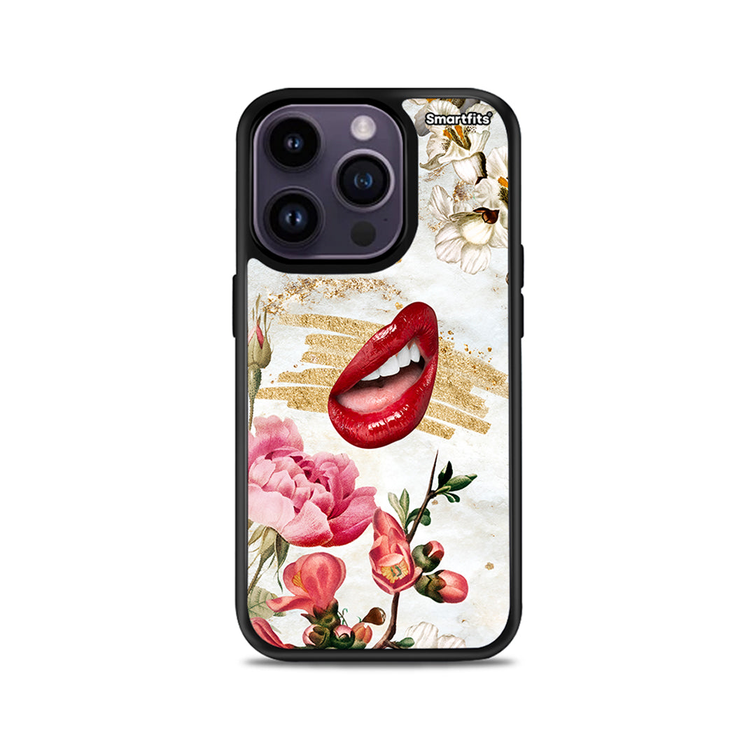 Red Lips - iPhone 14 Pro case 