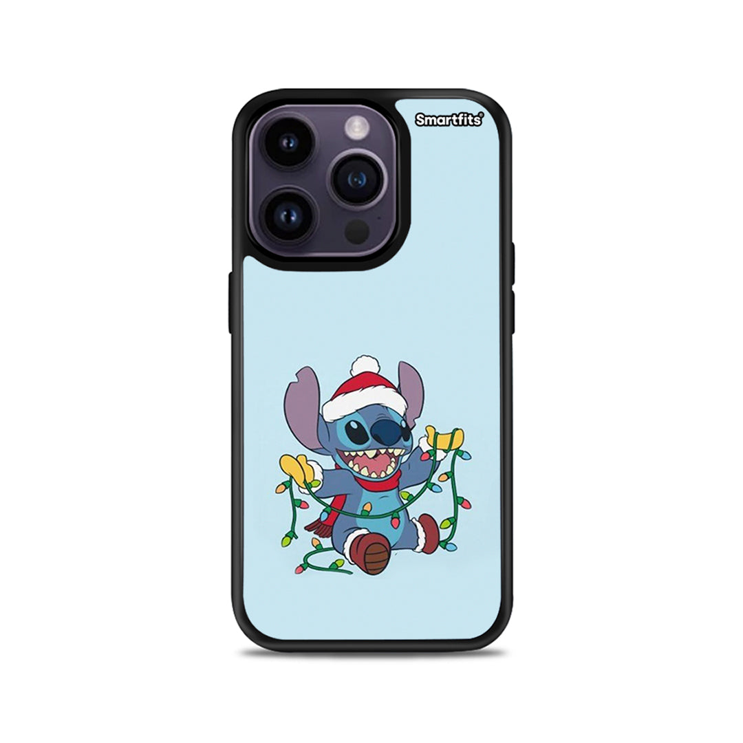 Santa Stich - iPhone 15 Pro case