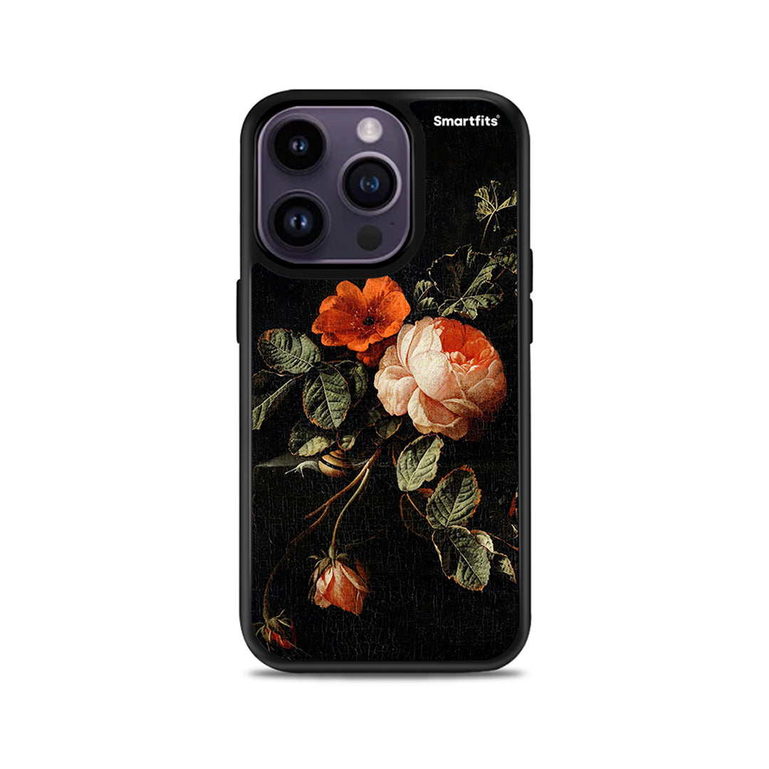 Vintage Roses - iPhone 14 Pro case 