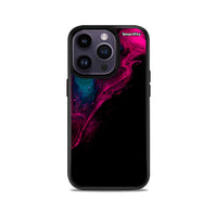 Thumbnail for Watercolor Pink Black - iPhone 15 Pro case