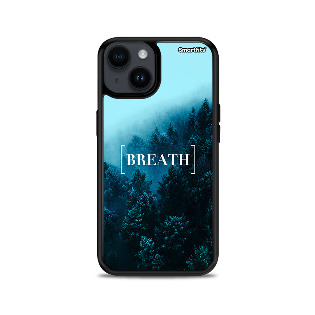 Quote Breath - iPhone 15 Plus case