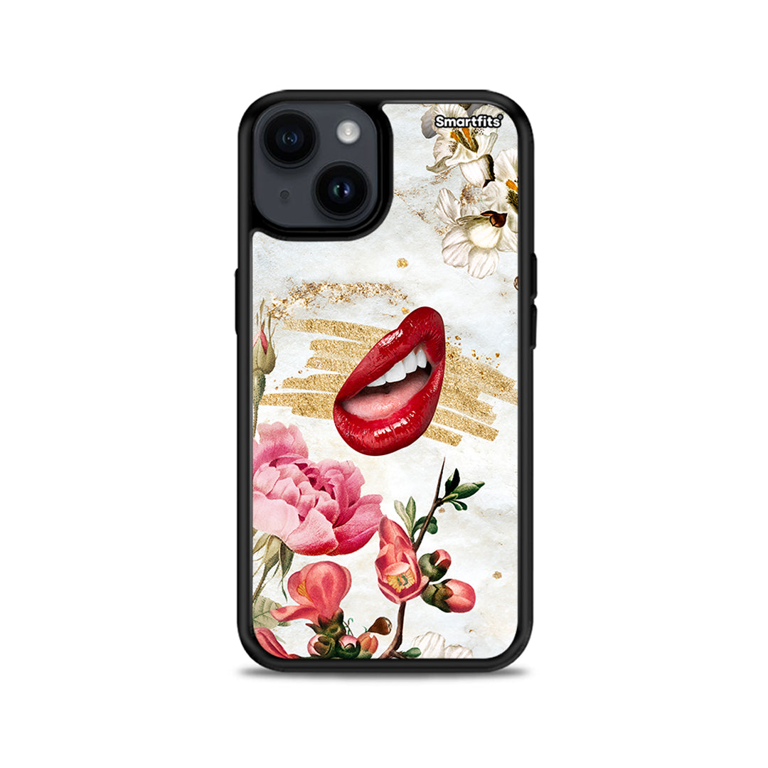 Red Lips - iPhone 15 Plus case