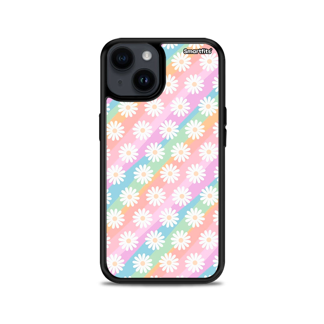 White Daisies - iPhone 15 Plus case