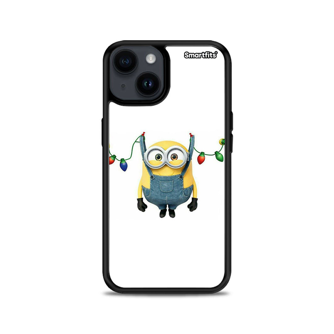 Xmas Minion Lights - iPhone 14 case