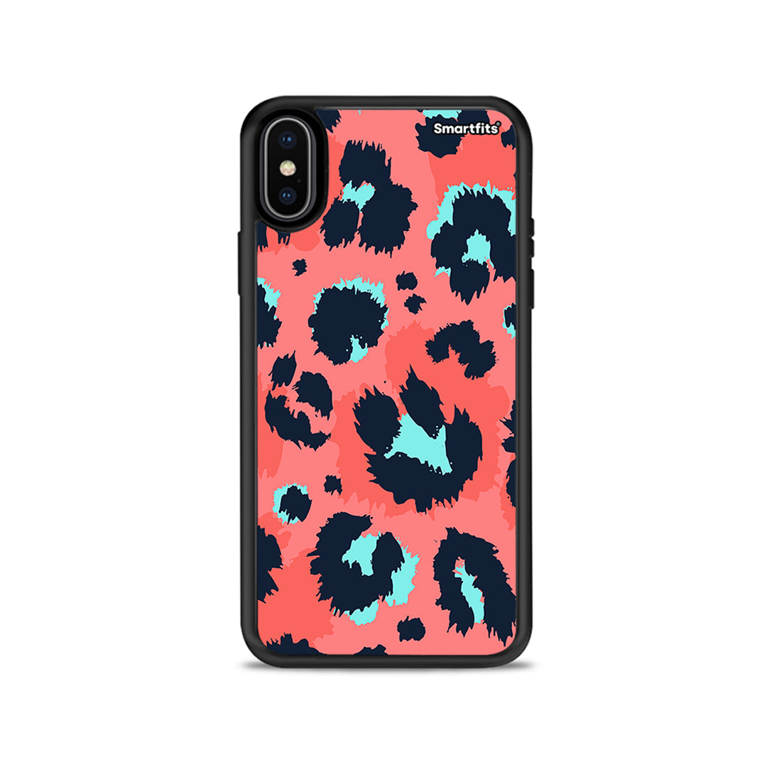 Animal Pink Leopard - iPhone X / Xs case