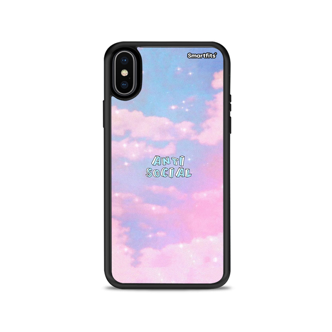 Anti Social - iPhone X / XS case