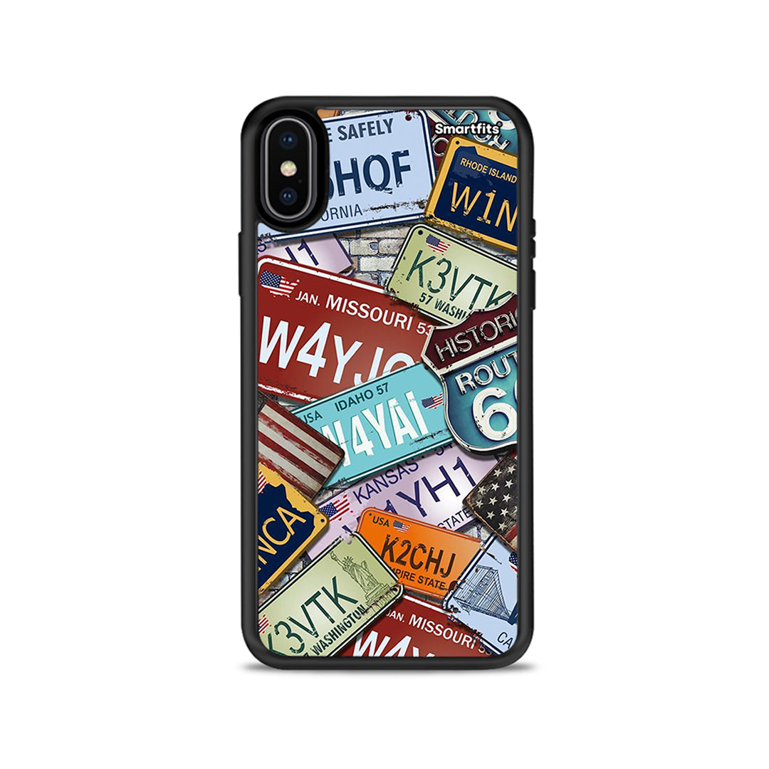 Car plates - iPhone x / xs case