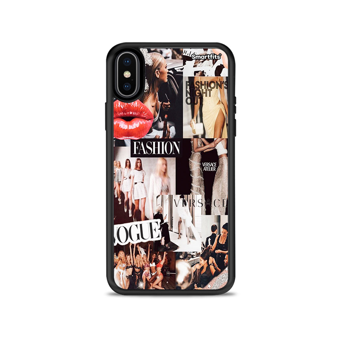 Collage Fashion - iPhone X / Xs case