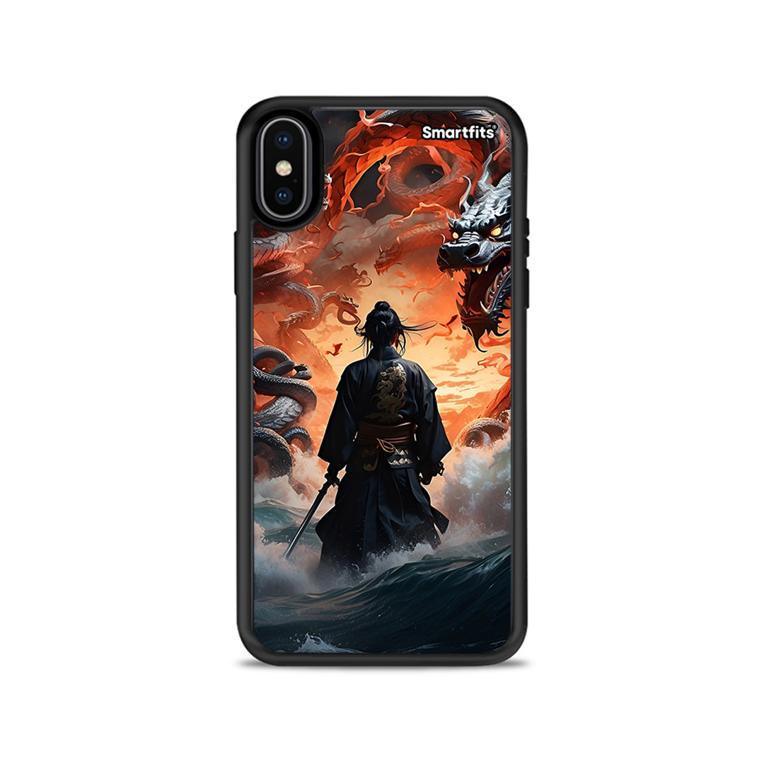 Dragons Fight - iPhone X / XS case