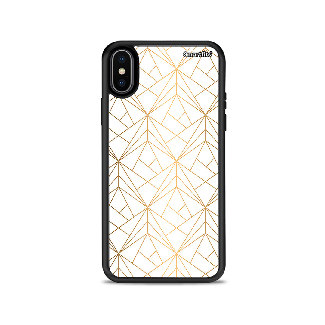 Geometric Luxury White - iPhone X / Xs case