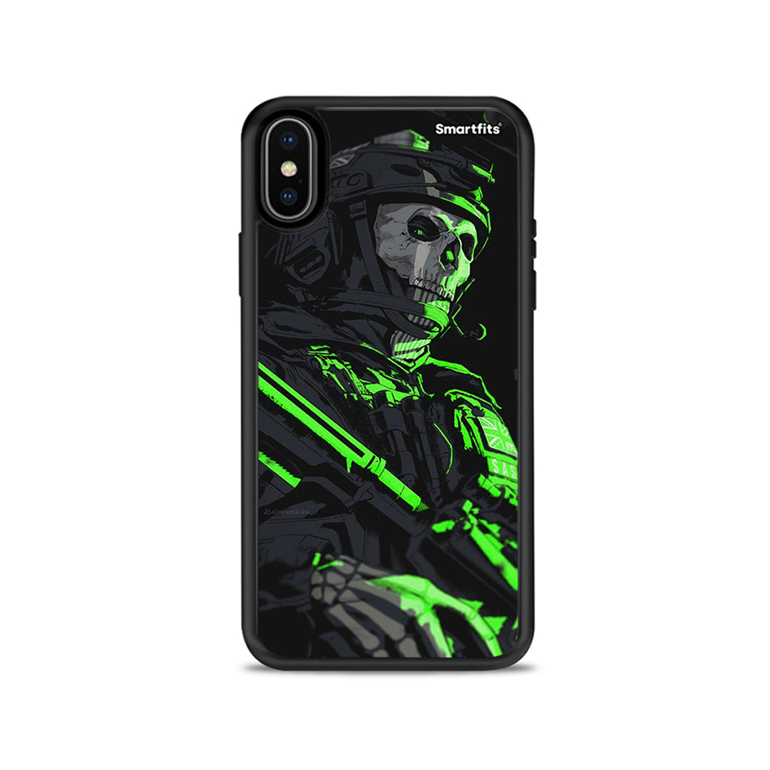 Green Soldier - iPhone X / Xs case