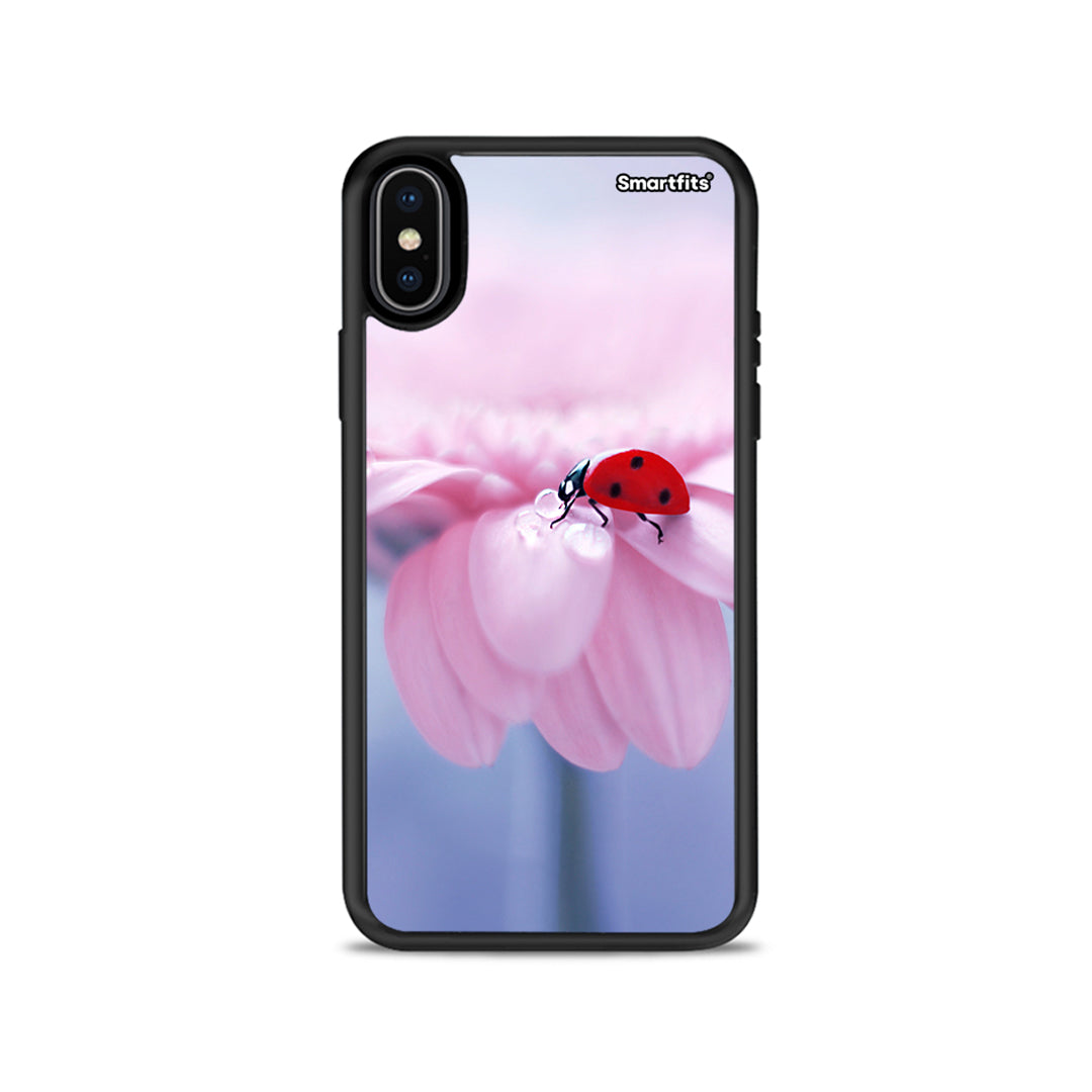 Ladybug Flower - iPhone X / Xs θήκη