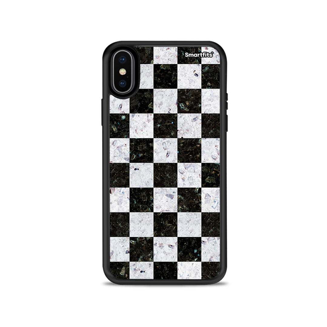 Marble Square Geometric - iPhone X / Xs case
