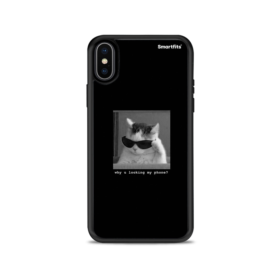 Meme Cat - iPhone X / Xs case