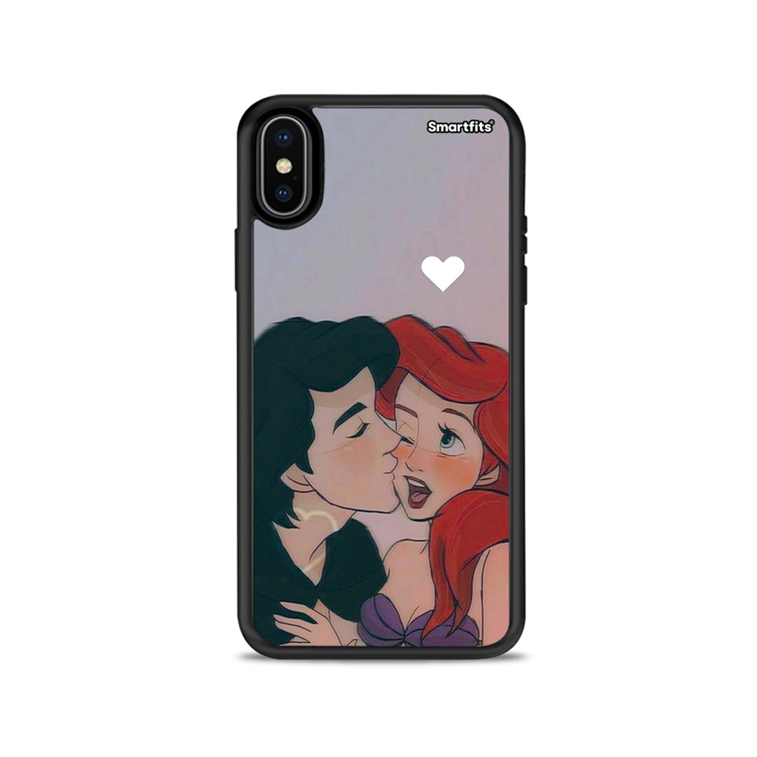 Mermaid Couple - iPhone X / Xs case
