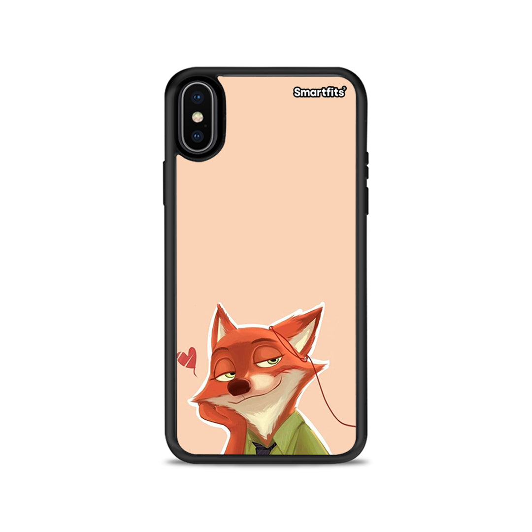 Nick Wilde And Judy Hopps Love 1 - iPhone X / Xs θήκη