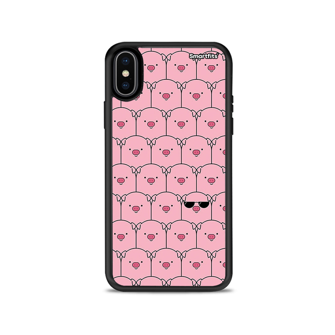 Pig Glasses - iPhone X / Xs case