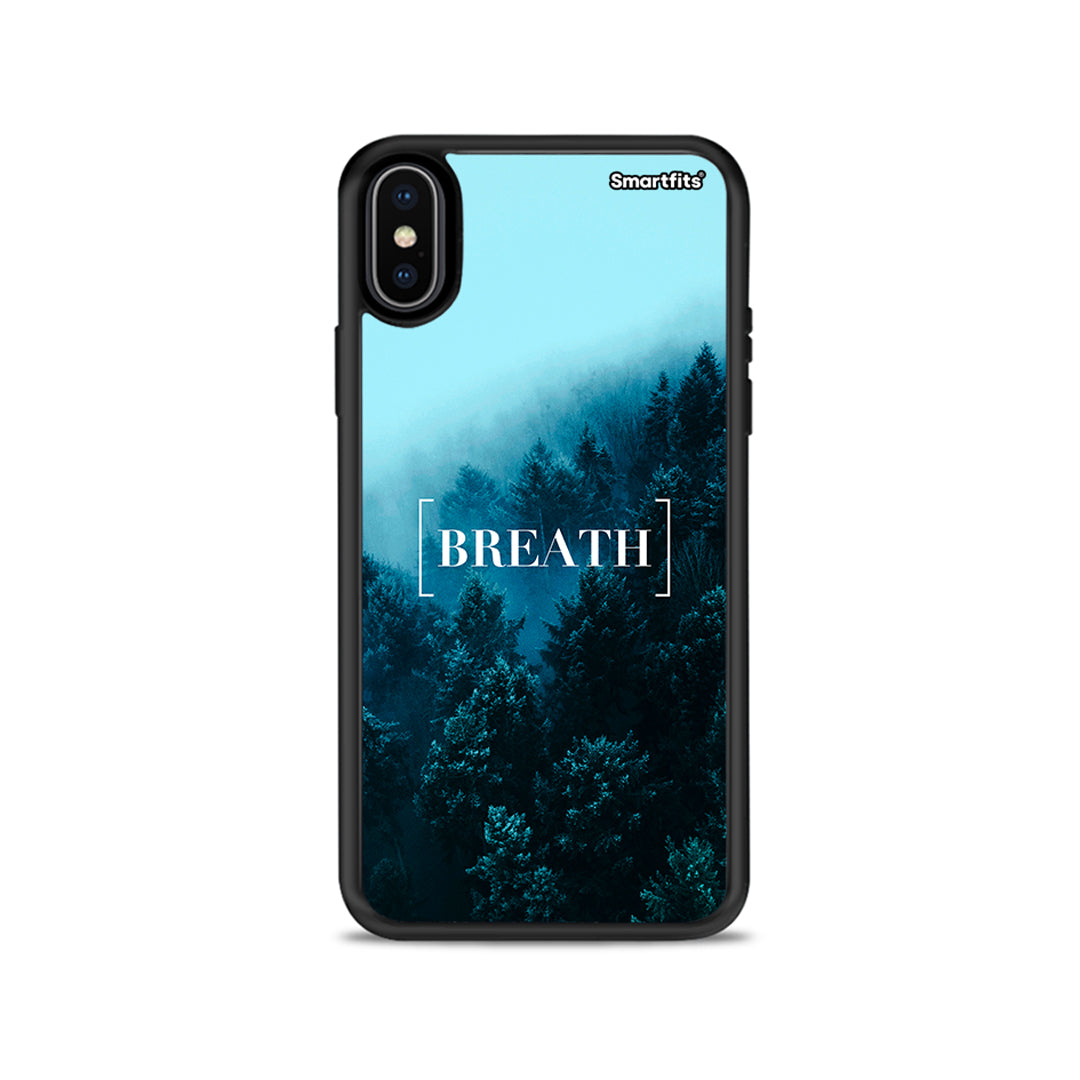 Quote Breath - iPhone X / XS case