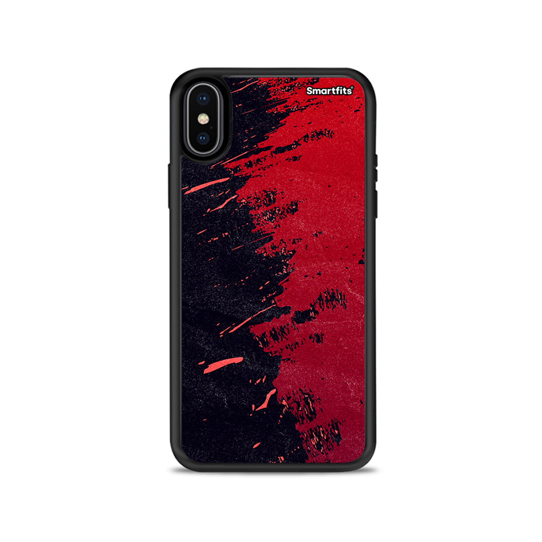 Red Paint - iPhone X / Xs case