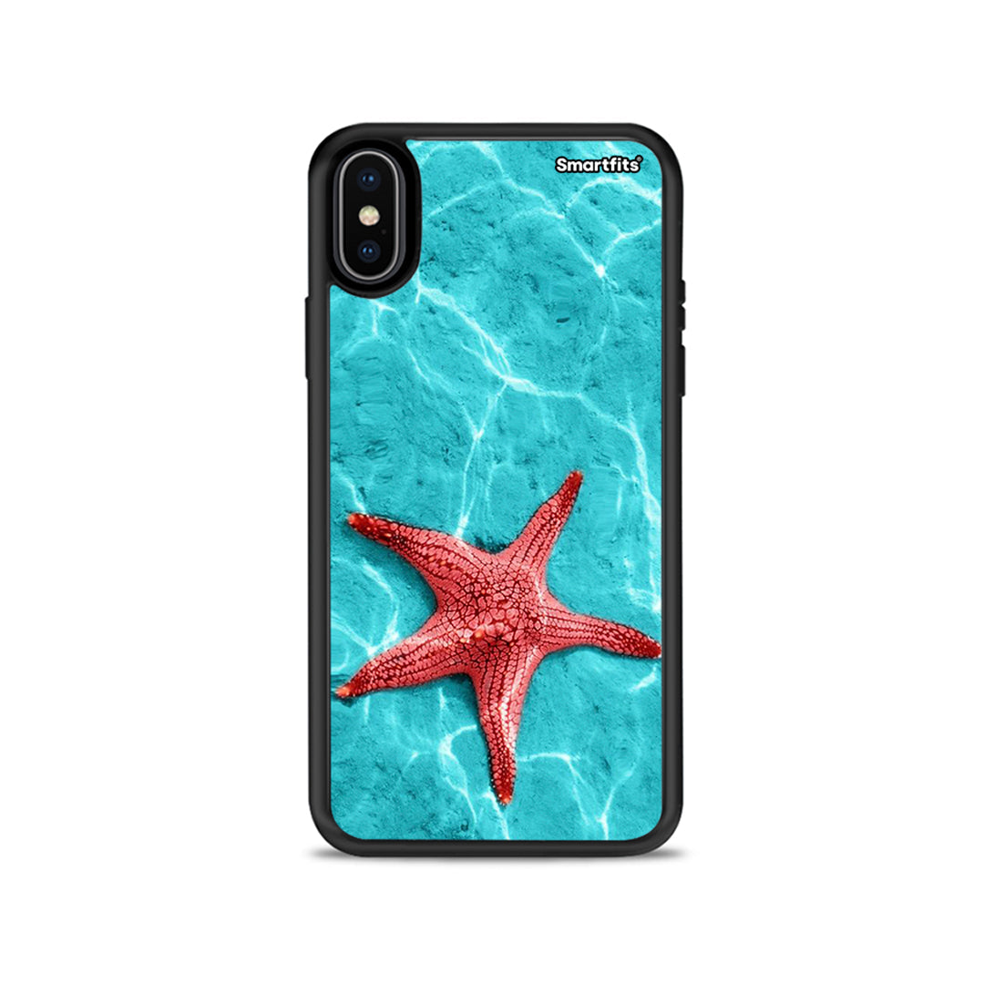 Red Starfish - iPhone X / Xs case