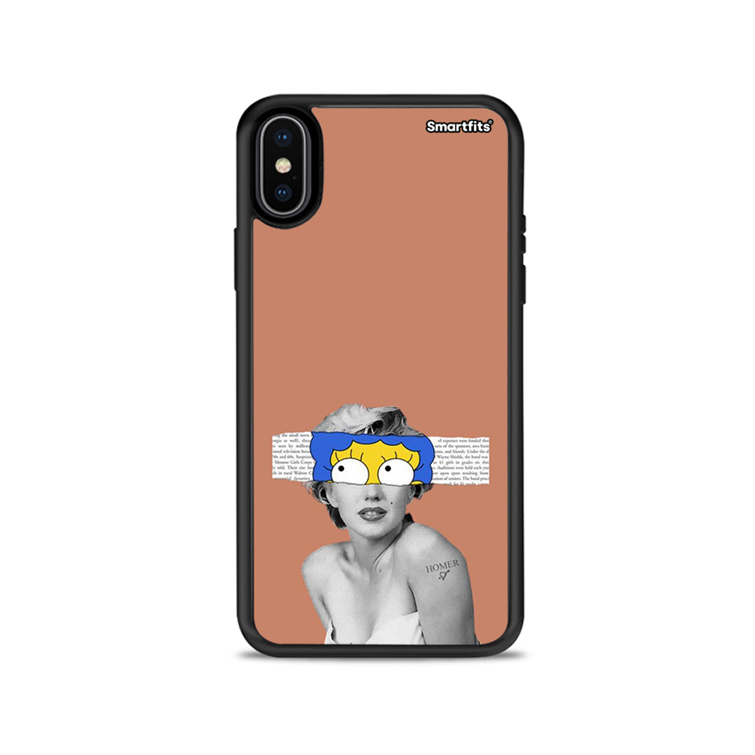 Sim Merilyn - iPhone X / Xs case