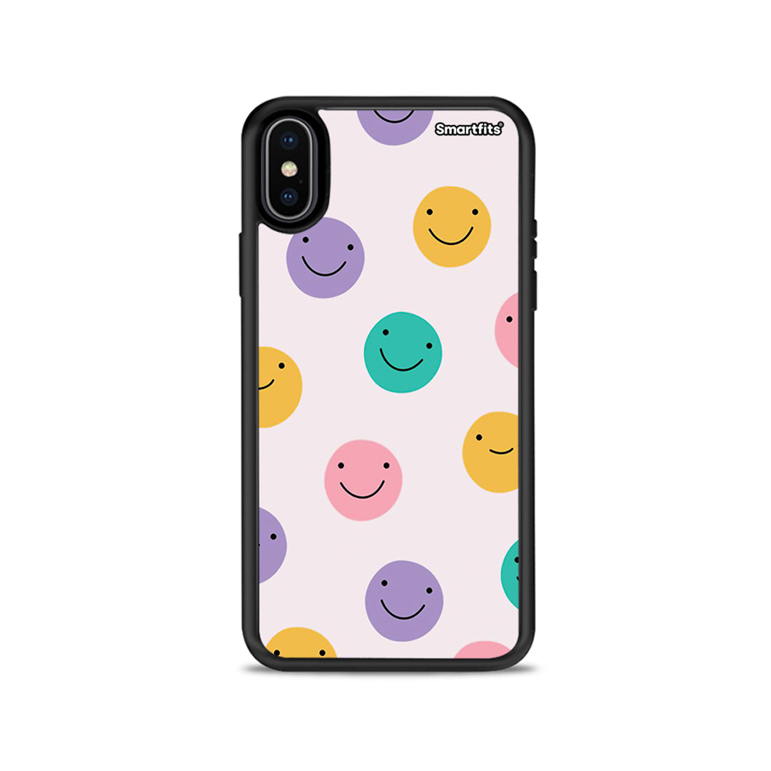 Smiley Faces - iPhone X / Xs case