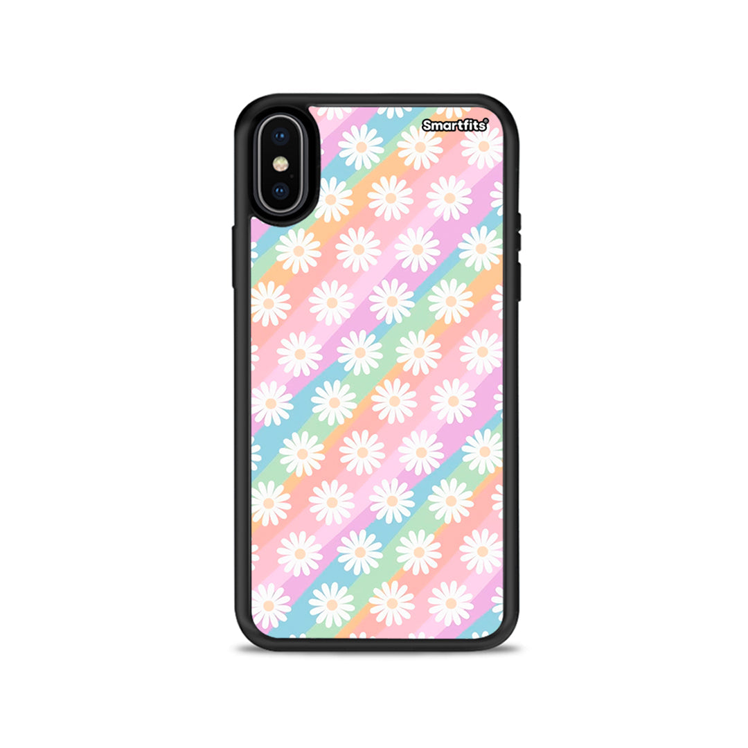 White Daisies - iPhone X / Xs case