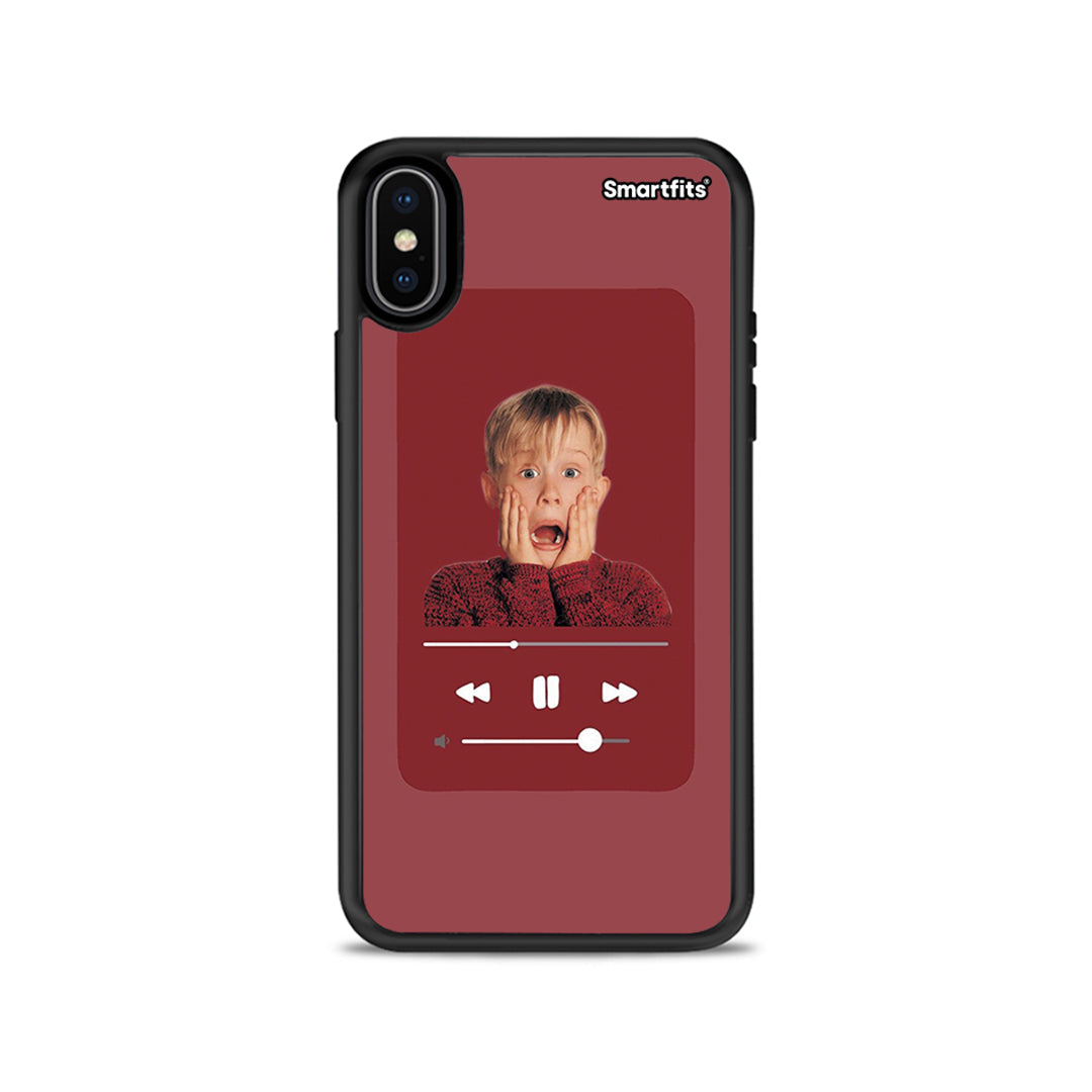 Xmas Alone Music - iPhone X / XS case