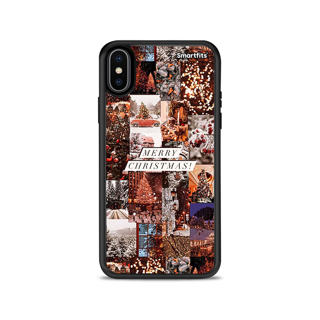 Xmas Collage - iPhone X / XS case