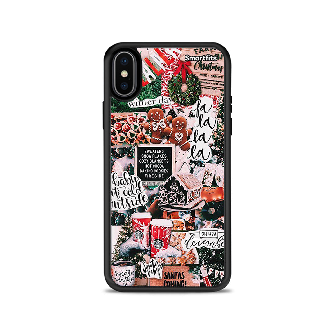 Xmas Habbits - iPhone X / XS case