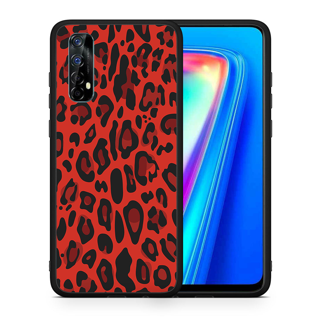 Animal Red Leopard - Realme 7 case