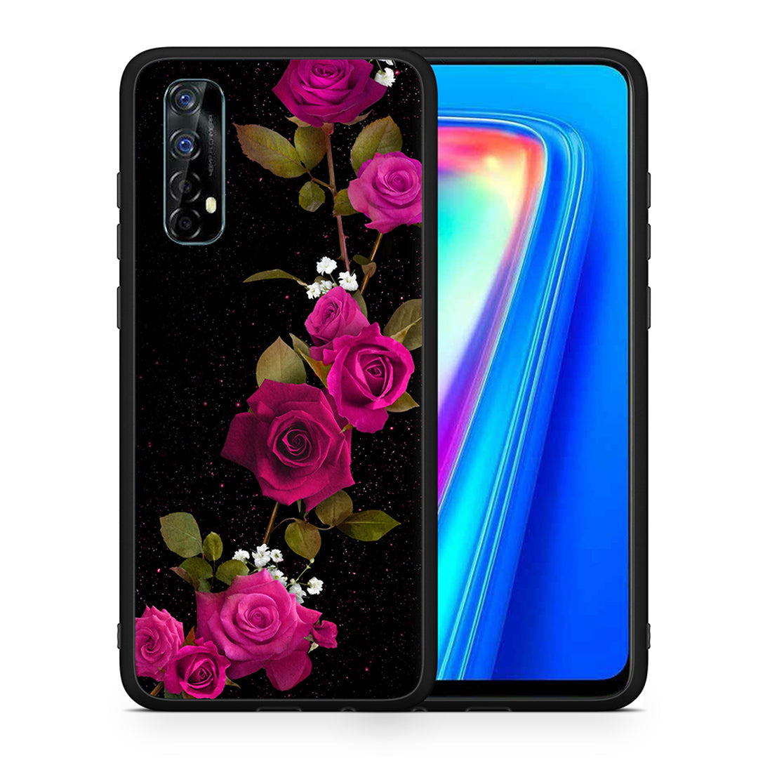 Flower Red Roses - Realme 7 case