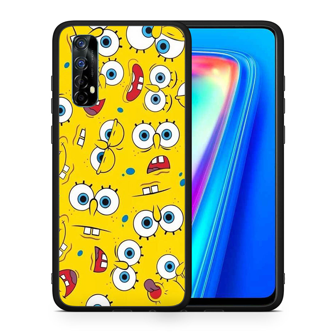 PopArt Sponge - Realme 7 case