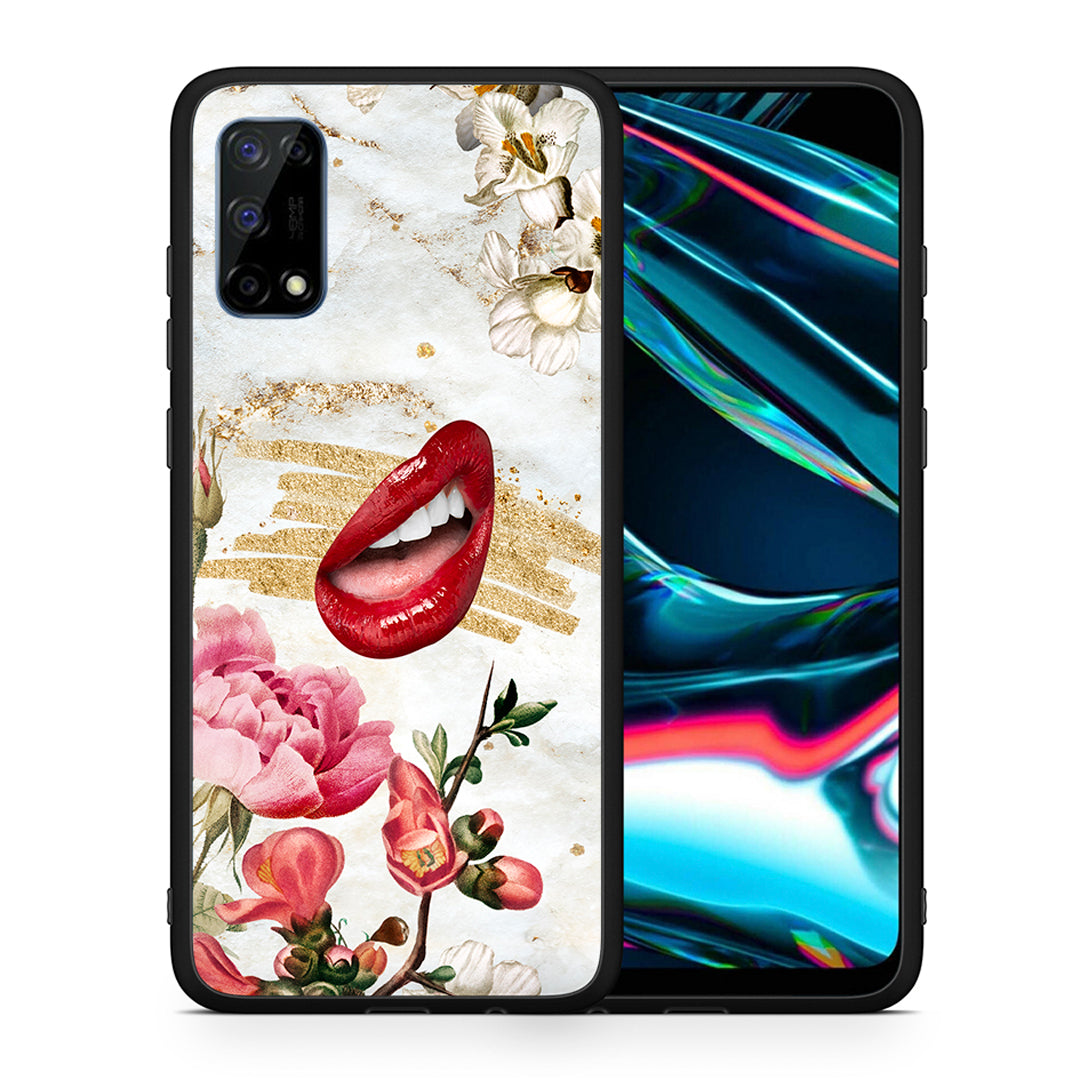 Red Lips - Realme 7 Pro case