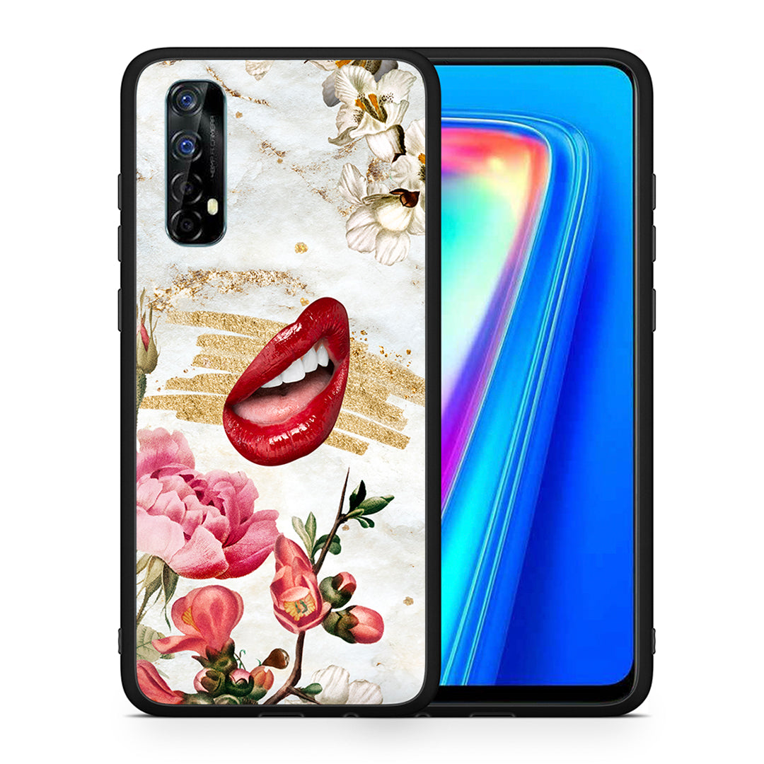 Red Lips - Realme 7 Case