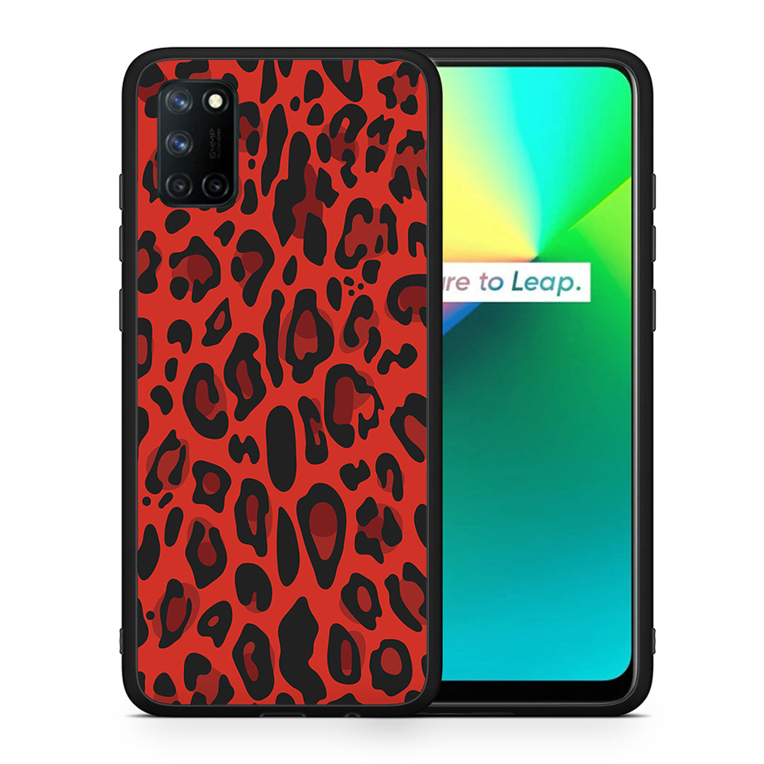 Animal Red Leopard - Realme 7i / C25 case