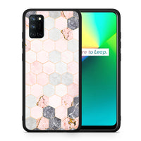 Thumbnail for Marble Hexagon Pink - Realme 7i / C25 case