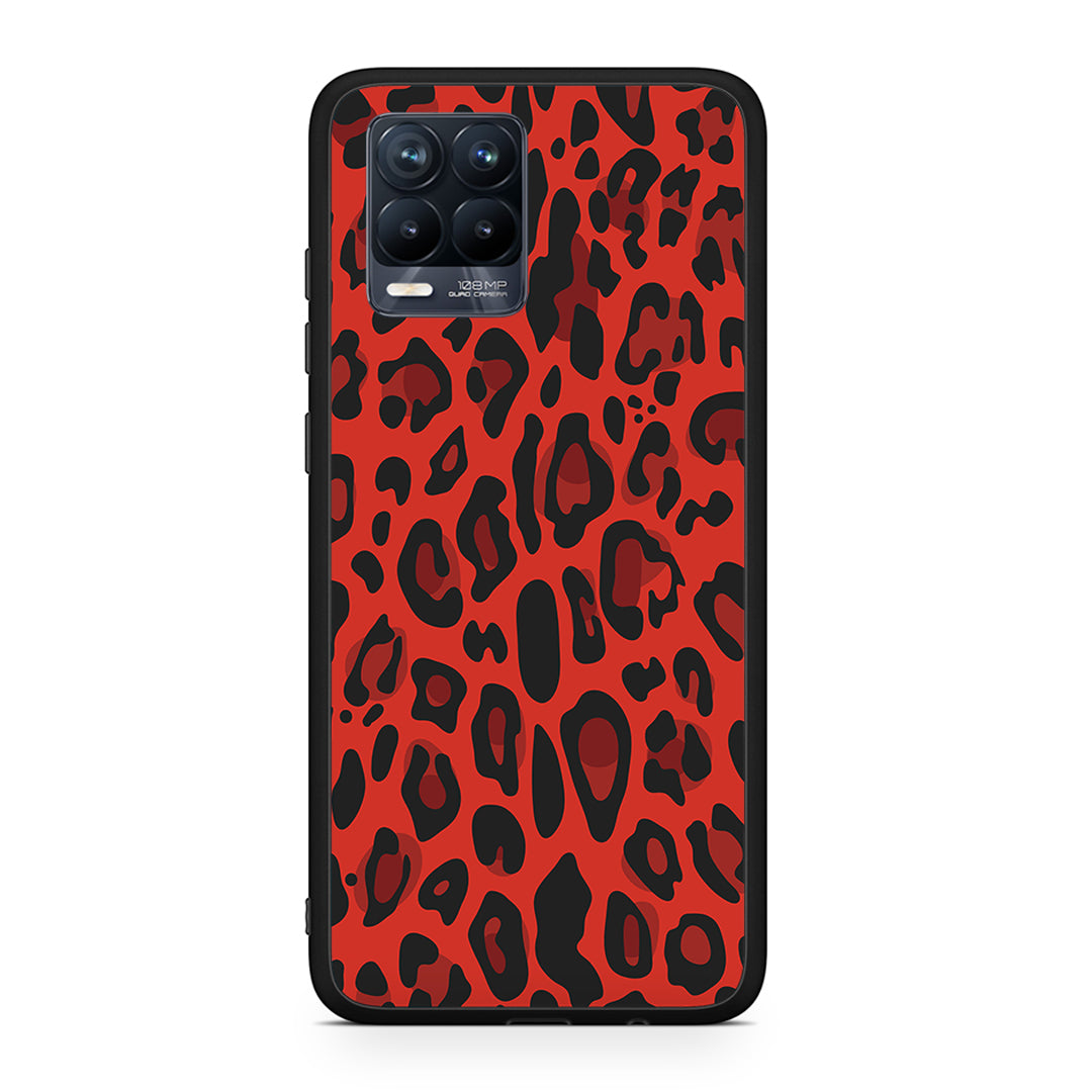 Animal Red Leopard - Realme 8 / 8 Pro θήκη