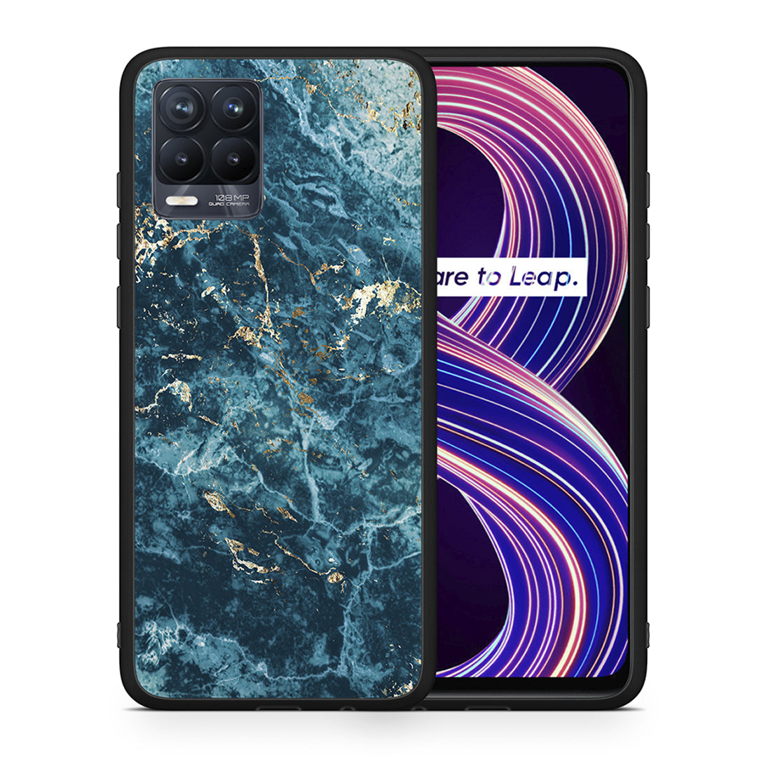 Marble Blue - Realme 8 /8 Pro case