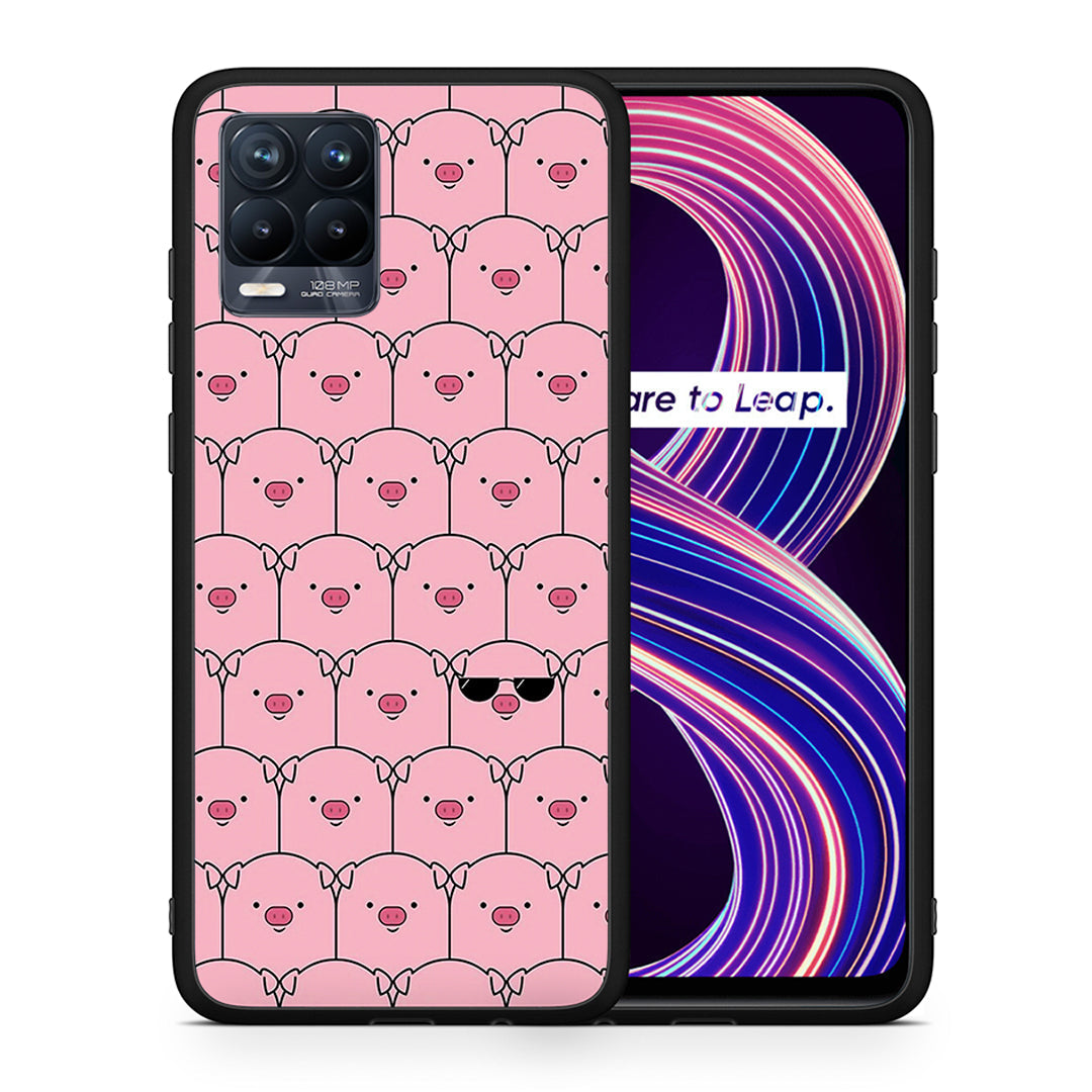 Pig Glasses - Realme 8 /8 Pro case