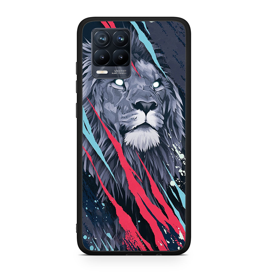 Popart Lion Designer - Realme 8 /8 Pro case