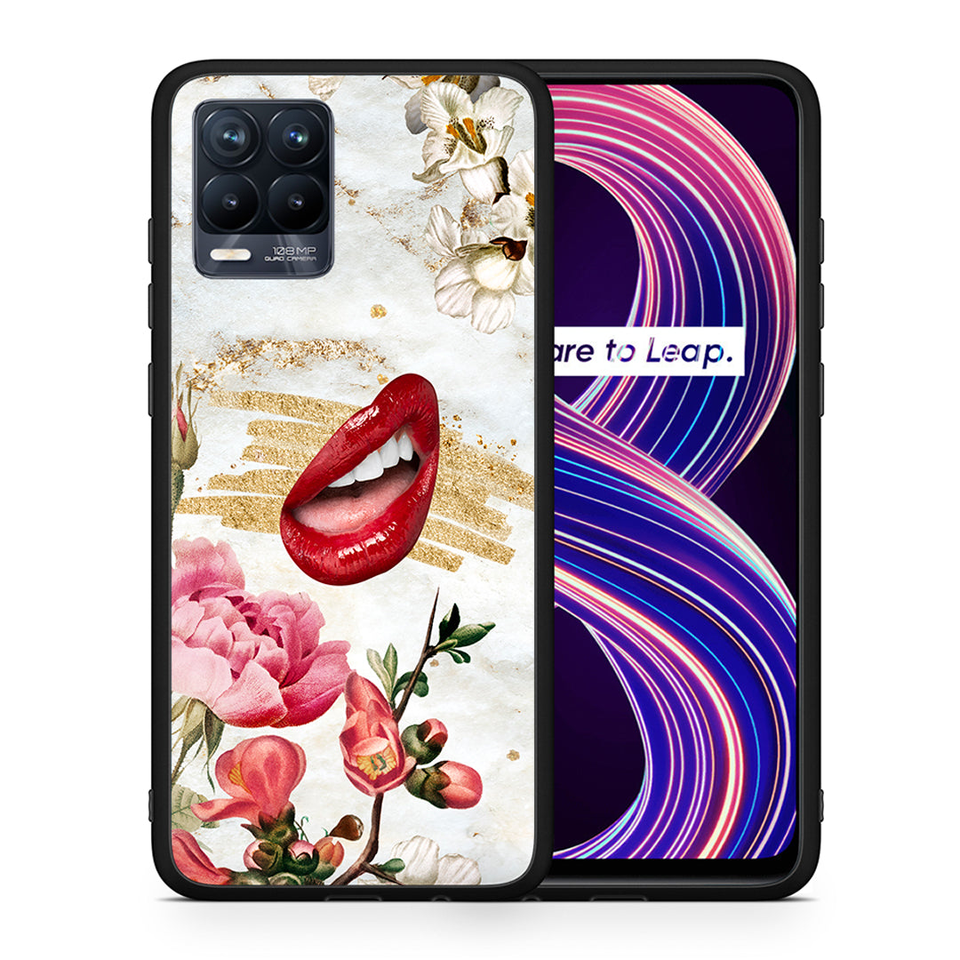 Red Lips - Realme 8 /8 Pro case